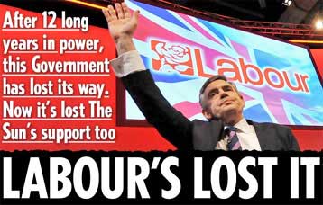 «Εργατικοί τέλος» λέει η Sun και ψηφίζει Τόρις