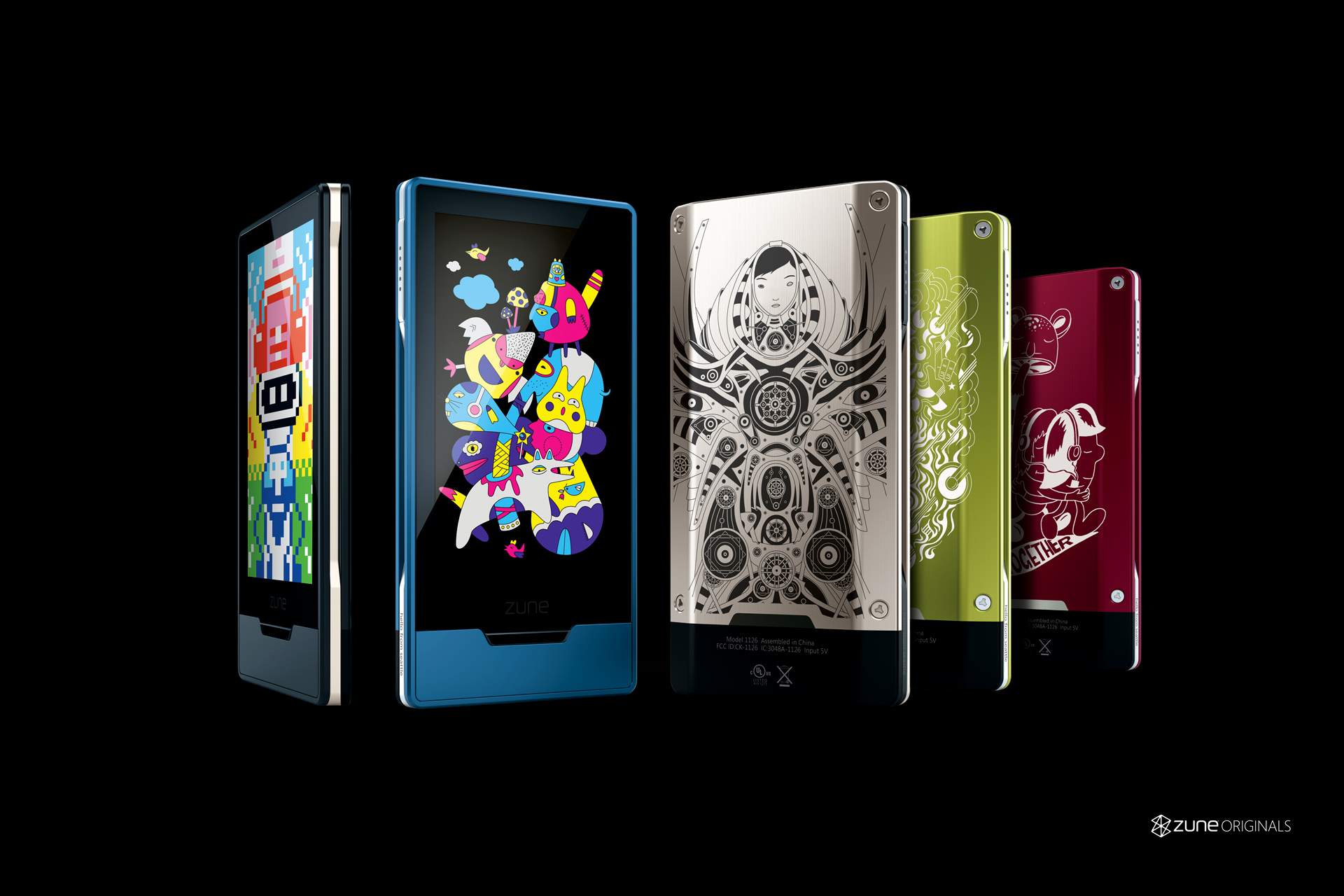 Zune με οθόνη αφής και ταινίες HD