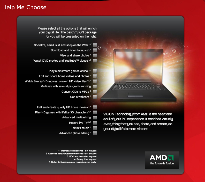 Το PC σας σύμφωνα με το Όραμα της AMD