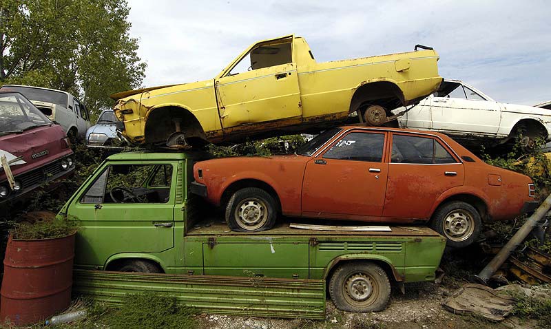 Ξεκινά την Τετάρτη 30 Σεπτεμβρίου το μέτρο της απόσυρσης αυτοκινήτων