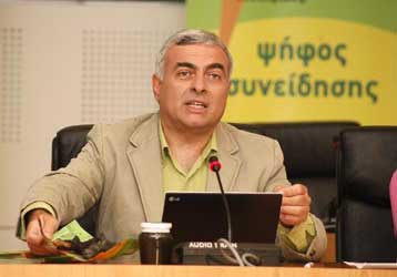 Οι Οικολόγοι Πράσινοι θέλουν να αλλάξουν την πολιτική, τόνισε ο Ν.Χρυσόγελος