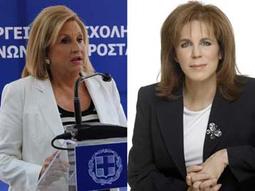 Φ.Πετραλιά και Ε.Χριστοφιλοπούλου διασταυρώνουν τα ξίφη τους για την εργασία