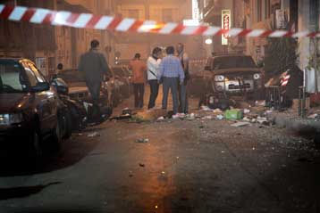 Έκρηξη μικρής ισχύος κοντά στο σημείο της ομιλίας του Κ.Καραμανλή