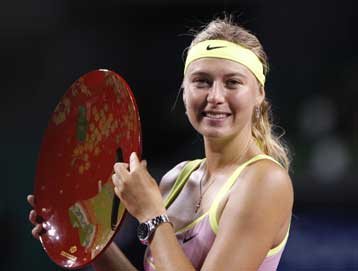 Επιστροφή στους τίτλους για τη Σαράποβα μετά από έναν χρόνο απουσίας