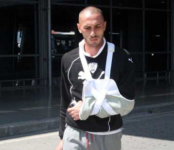 Τραυματίστηκε στη μύτη ο Τσιρίλο, αμφίβολος για Ηρακλή