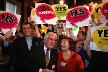 «Μεγάλη νίκη για την Ευρώπη» η ιρλανδική μεταστροφή προς Λισαβόνα