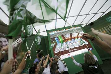 Καθαρή νίκη του ΠΑΣΟΚ στις μεγάλες εκλογικές περιφέρειες της χώρας