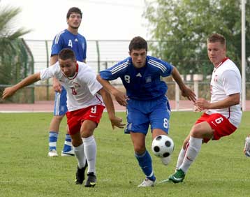 Η Εθνική νέων νίκησε 2-0 τα νησιά Φερόε για τα προκριματικά του Euro 2010