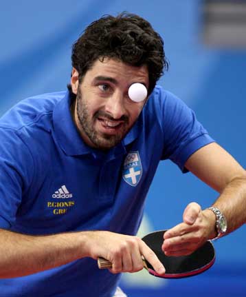 Ο Γκιώνης στο Νο 39 της παγκόσμιας κατάταξης του πινγκ πονγκ