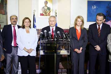 Εγκαταστάθηκαν στο πρώην υπουργείο Μακεδονίας-Θράκης οι δύο νέοι υφυπουργοί