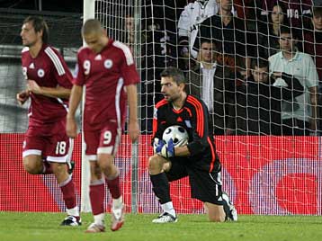 Η προϊστορία Ελλάδας-Λετονίας πριν από το ΟΑΚΑ