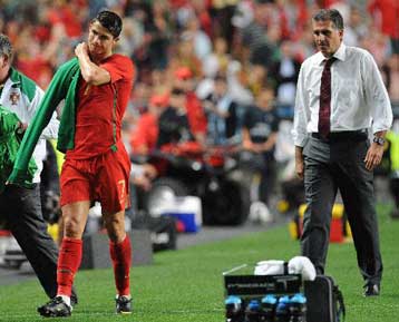 Αιχμές Ρονάλντο για τα αίτια του τραυματισμού του