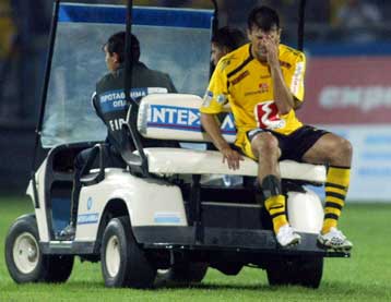 Ο Ρονάλντο Γκιάρο ένιωσε ενοχλήσεις στην προπόνηση του Αρη ενόψει Εργοτέλη