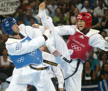 Αποκλεισμός για Νικολαΐδη, Τζέλο και Αθανασοπούλου στο Παγκόσμιο τάε-κβον-το