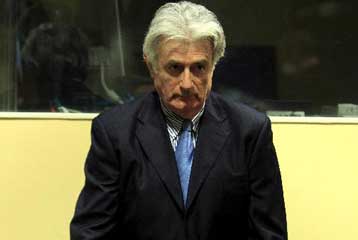 Στις 26 Οκτωβρίου ξεκινά η δίκη του Ράντοβαν Κάρατζιτς από το ICTY