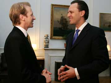 Με τον Αμερικανό πρέσβη στην Αθήνα συναντήθηκε ο Δ.Δρούτσας