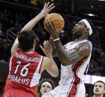 Εξετάσεις για τον ιό της νέας γρίπης στους παίκτες των Κλίβελαντ Καβαλίερς