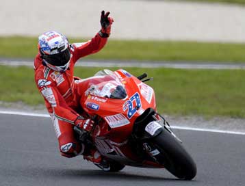 Ο Στόνερ στην pole position του Moto GP Αυστραλίας