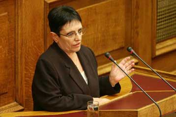 Για «αντιλαϊκά σχέδια» κατηγόρησε την κυβέρνηση η Αλέκα Παπαρήγα