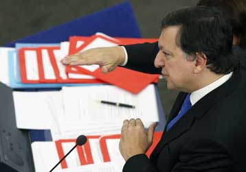 Η «ώρα των ερωτήσεων» για τον Ζοζέ Μπαρόζο στο Ευρωπαϊκό Κοινοβούλιο