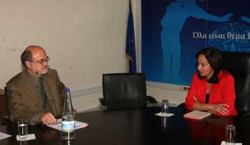 Με το προεδρείο των πανεπιστημιακών καθηγητών συναντήθηκε η υπουργός Παιδείας