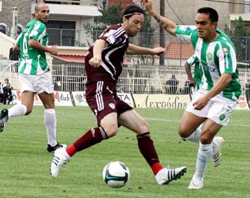 Εντυπωσιακό πέρασμα της Λάρισας από την Κομοτηνή με 3-1