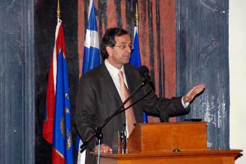 Για την ενότητα και την ταυτότητα της ΝΔ μίλησε ο Αντ.Σαμαράς από την Καλαμάτα