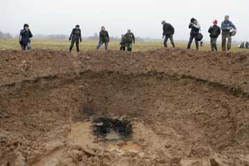 Διαφημιστικό κόλπο η «πρόσκρουση μετεωρίτη» στη βόρεια Λετονία