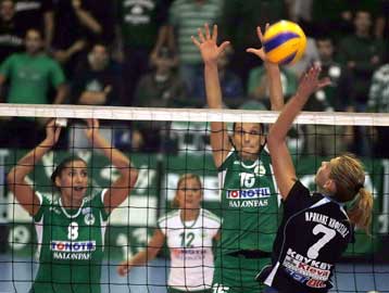 Εύκολη νίκη του Παναθηναϊκού με 3-0 σετ επί του Ηρακλή Κηφισιάς