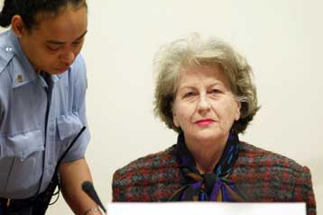 Ελεύθερη αφέθηκε η πρώην πρόεδρος των Σέρβων της Βοσνίας Μπιλιάνα Πλάβσιτς