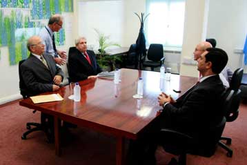 Οι αρμοδιότητες της κεντρικής κυβέρνησης στο επίκεντρο της συζήτησης Χριστόφια-Ταλάτ