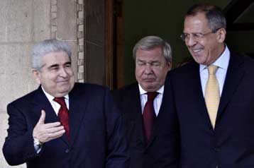 Ταύτιση απόψεων για το Κυπριακό στη συνάντηση Χριστόφια-Λαβρόφ στη Λευκωσία