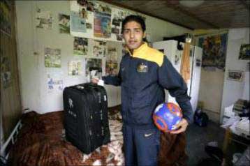 Ο Πανθρακικός φέρνει τον πρώτο Αφγανό ποδοσφαιριστή στην Ευρώπη