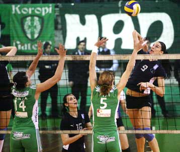 Πανελλήνιος-ΠΑΟ και ντέρμπι Μεσογείων Κερατέα-Μαρκόπουλο στην Α1 γυναικών του βόλεϊ