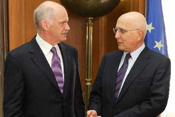 Η Σύνοδος της Κοπεγχάγης, μοναδικό θέμα συζήτησης μεταξύ Παπανδρέου-Δήμα