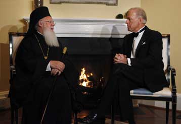 Το έργο και την προσφορά του Οικουμενικού Πατριάρχη εξήρε ο αντιπρόεδρος των ΗΠΑ