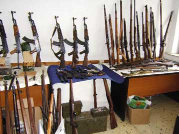 Οπλοστάσιο εντοπίστηκε σε αγροτική κατοικία στον Γοργοπόταμο Ρεθύμνου