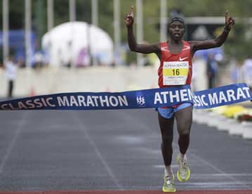 Κιπκουρούι και Οζάκι νικητές στον Μαραθώνιο της Αθήνας