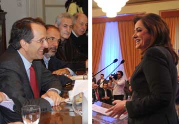 Μάχη σε όλη την Ελλάδα δίνουν οι υποψήφιοι της ΝΔ για την προσέγγιση ψηφοφόρων