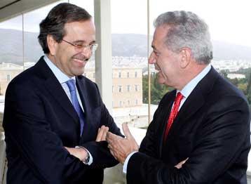 Υπέρ του Αντώνη Σαμαρά τάχθηκε ο Δημήτρης Αβραμόπουλος