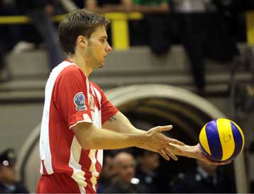 Ο Σίμον Τίσερ του Ολυμπιακού αναδείχτηκε MVP της 5ης αγωνιστικής στο βόλεϊ