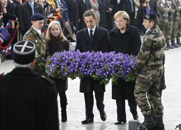 Γαλλογερμανικός φόρος τιμής στα θύματα του Α Παγκοσμίου Πολέμου