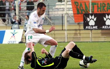 Τράβηγμα υπέστη ο Ανδράλας που απουσίασε από την προπόνηση του ΠΑΣ