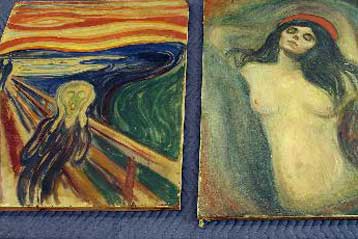 Λιθογραφία του Έντβαρντ Μουνχ εκλάπη από γκαλερί του Όσλο