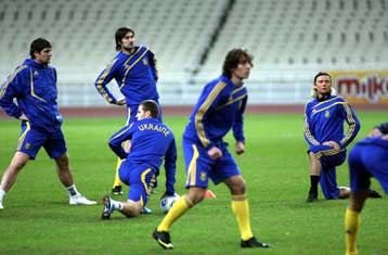 «Ήρθαμε πλήρεις και έτοιμοι για τον αγώνα» τόνισε ο προπονητής της Ουκρανίας