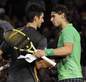 Στον τελικό του Masters του Παρισιού ο Τζόκοβιτς με εύκολη νίκη επί του Ναδάλ