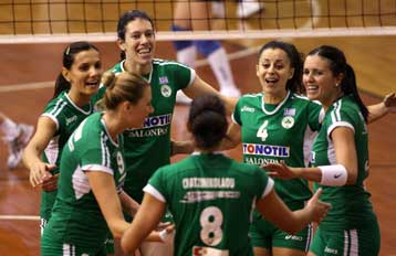 Εύκολο πέρασμα του Παναθηναϊκού από την Κερατέα με 3-0 σετ