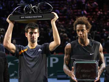Ο Τζόκοβιτς νίκησε τον Μονφίλς και κατέκτησε το Masters του Παρισιού