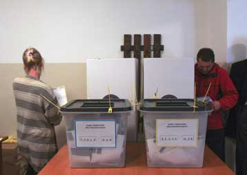 Νικητής του α γύρου δημοτικών εκλογών στο Κόσοβο το Δημοκρατικό Κόμμα του Χ.Θάτσι