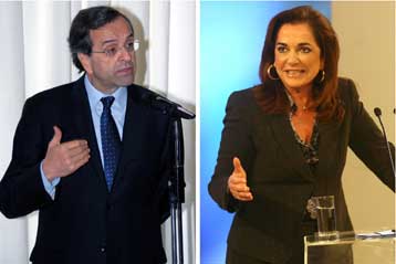 Αντιπαράθεση Μπακογιάννη – Σαμαρά για την ιδεολογική ταυτότητα της ΝΔ